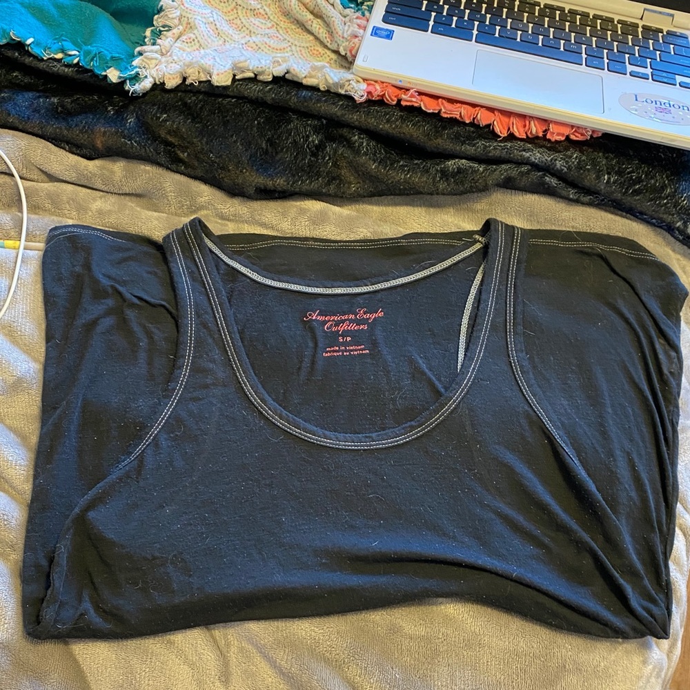 American eagle black tank top size S|P